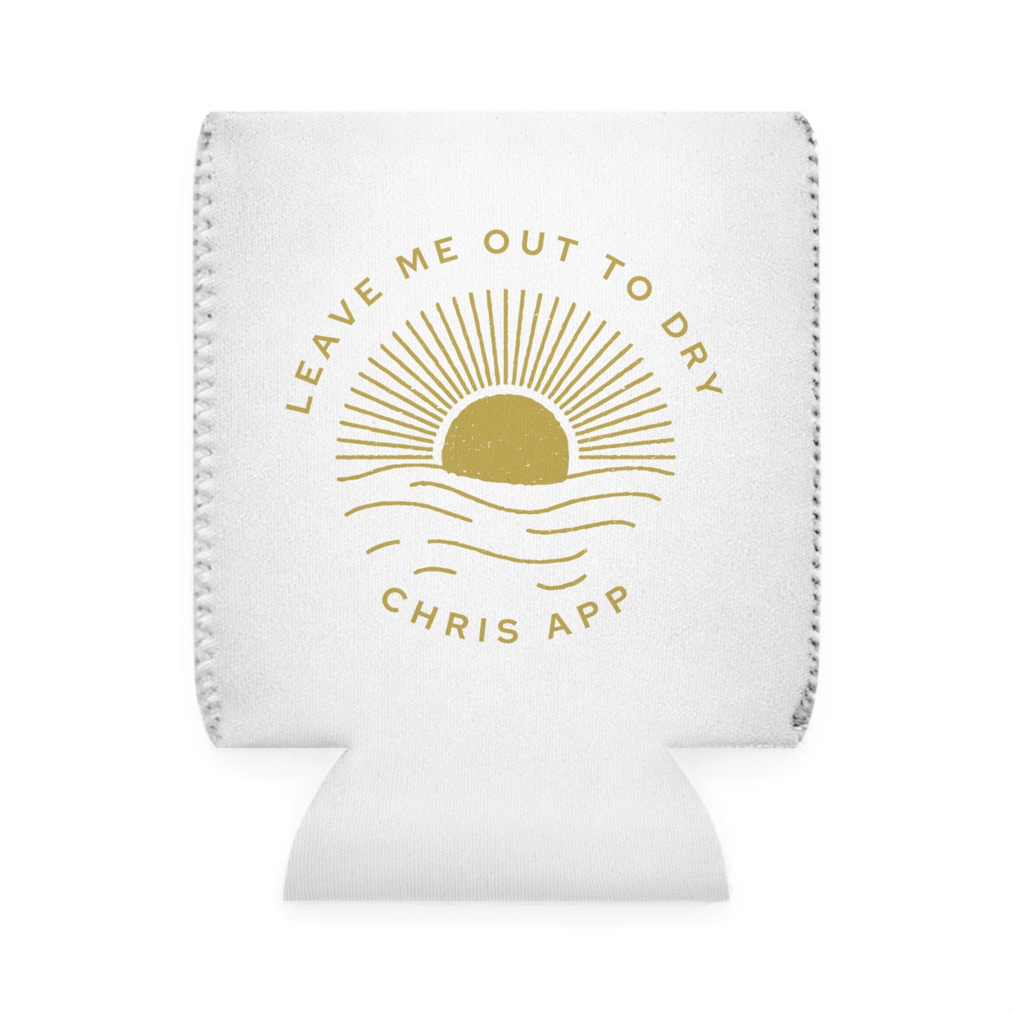 Out to Dry - White Can Cooler Sleeve