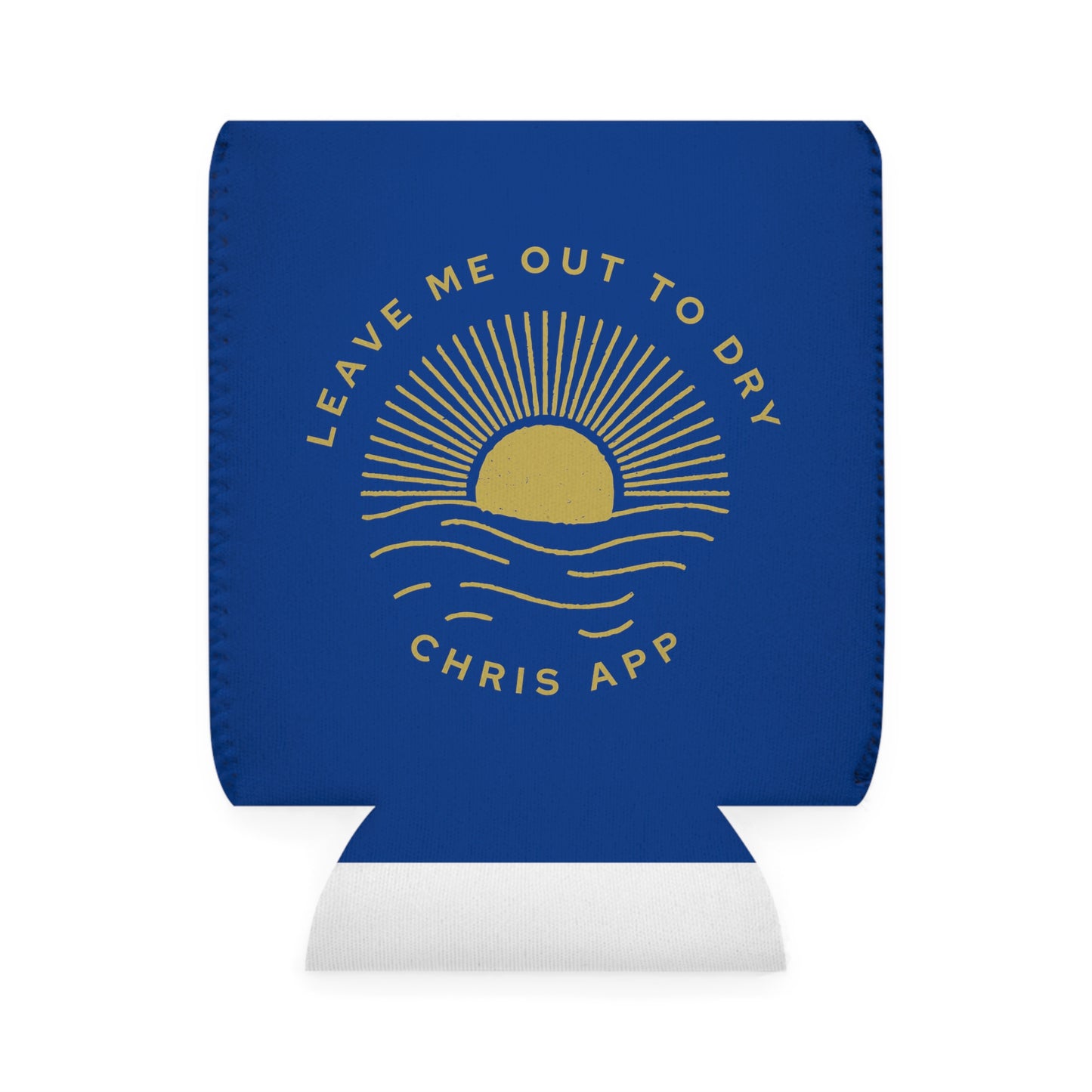 Out to Dry - Dark Blue Can Cooler Sleeve