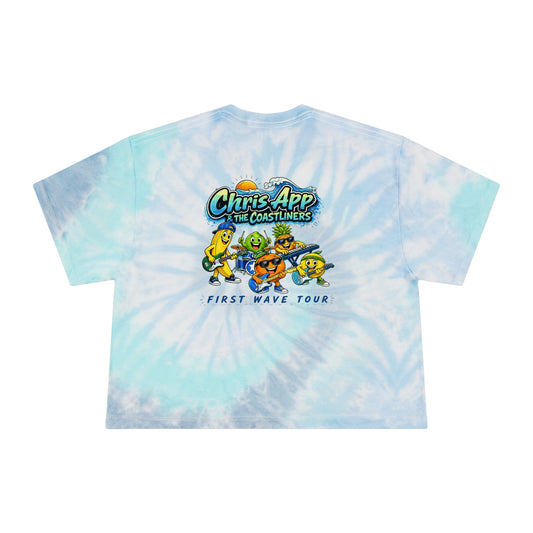 Tie-Dye Crop Tee — Chris-App & The Coastliners