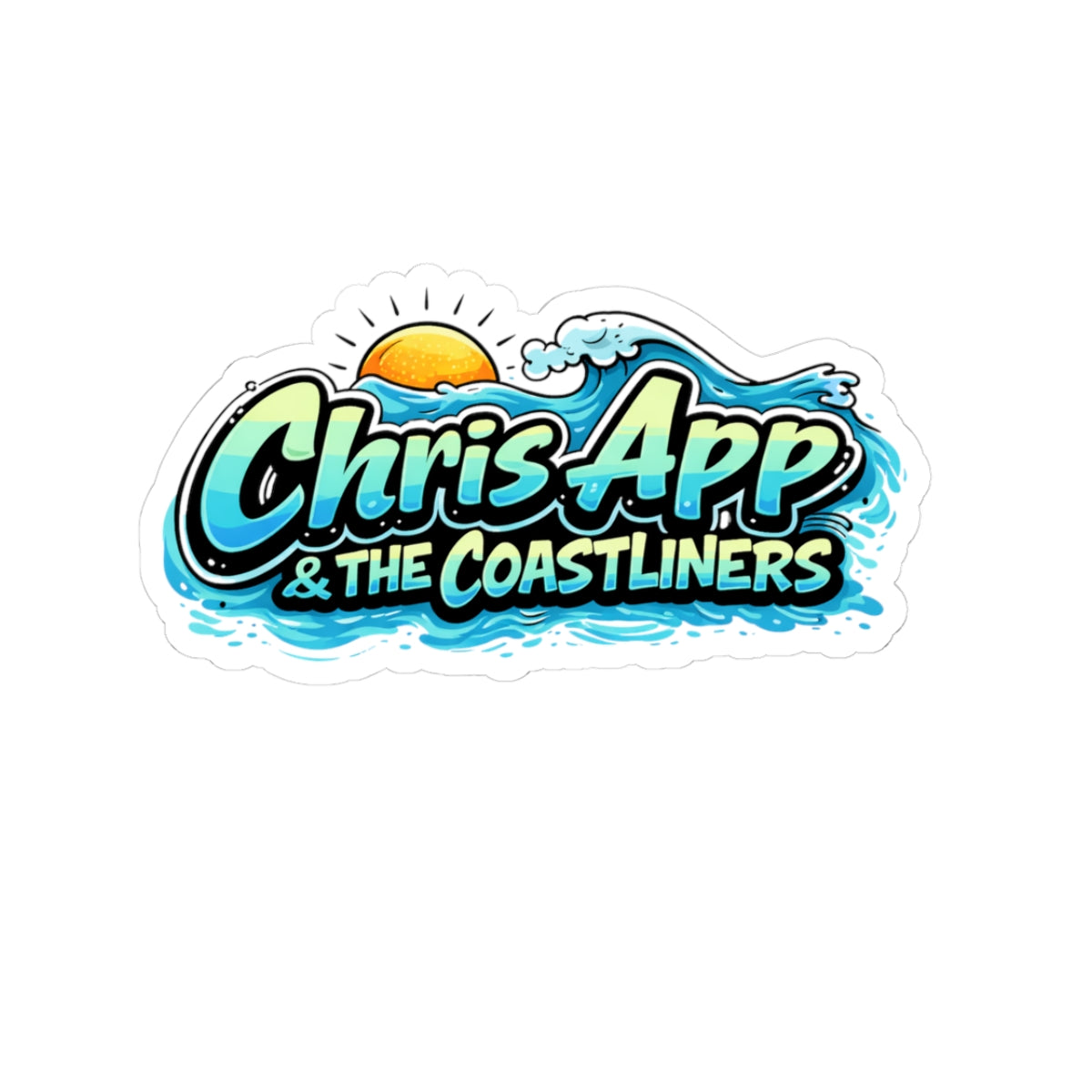Chris App & The Coastliners Sticker